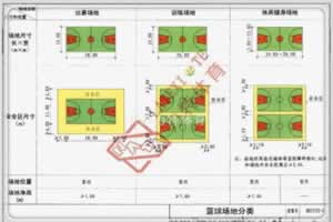 篮球场设计标准与尺寸规格