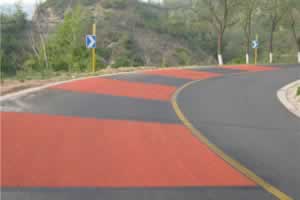 彩色防滑路面工程施工